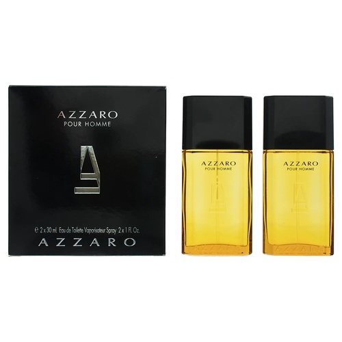 Azzaro Pour Homme Eau de Toilette Twin Pack Set