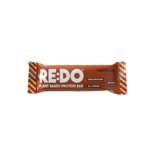 Redo Foods | Protein Bar I Vegan and Nut Free I 60g I Chocolate - Pack of 5