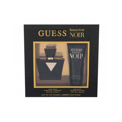 Guess Seductive Noir Giftset- EDT 75ml & Body Lotion 100 ml 
